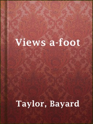 cover image of Views a-foot